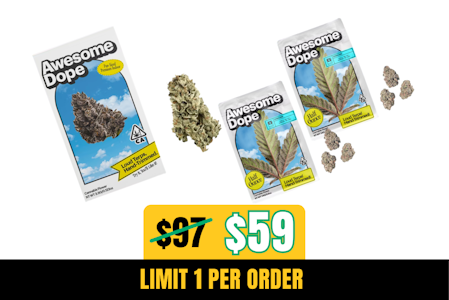 Awesome Dope - 39% off 21g Awesome Flower Bundle