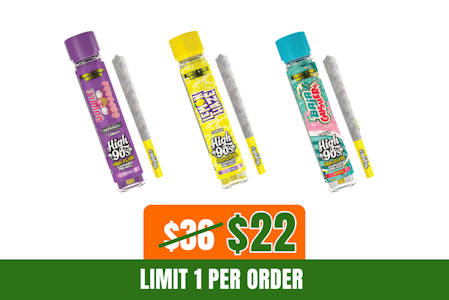 HIGH 90s - 39% off 3g High 90s Pre-Roll Bundle