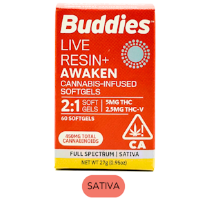 Buddies - Buddies - Sunrise - 2:1 - 60ct - Capsules - 450mg