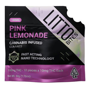 LITTO - LITTO Bites - Pink Lemonade - Edibles