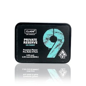 CLADE 9 - Preroll - Private Reserve - 5-Pack - 2.5G