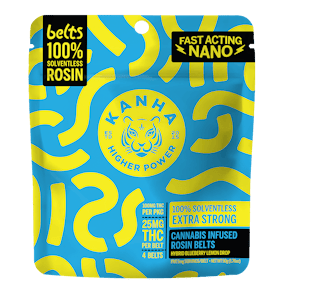 KANHA - KANHA | Live Rosin Belts | Blueberry Lemon Drop | Hybrid | 4-pack