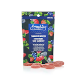 200mg 1:1 CBN Sour Jamberry Fruit Chews (10mg CBN, 10mg THC - 10 pack) - Smokiez