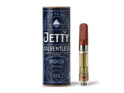 Jetty - Jetty Solventless Cart 1g Fatso $70