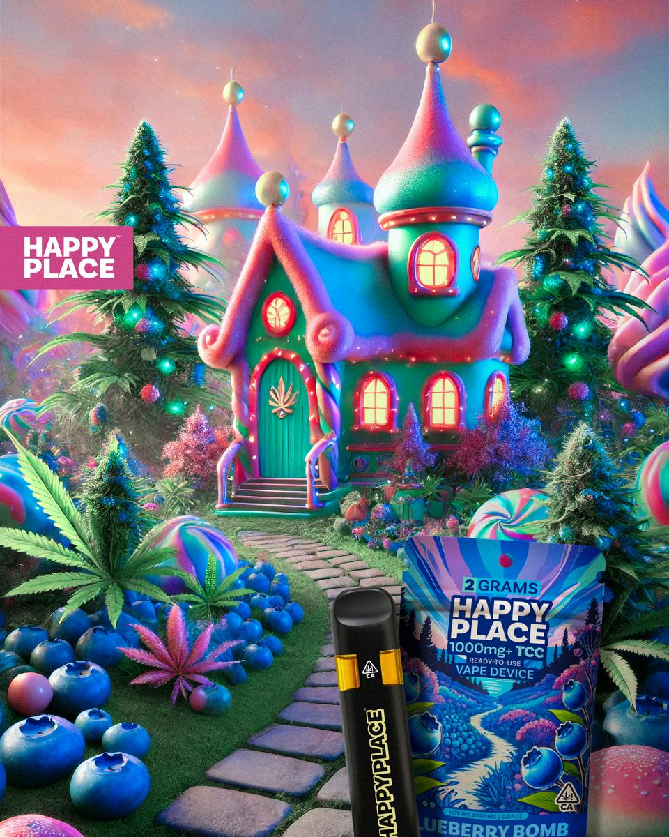 Happy Place: Blueberry Blast