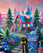 Happy Place - Blueberry Bomb - Disposable Vape - 2G