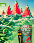 Happy Place | Kiwi Watermelon | All-In-One Vape | 2g