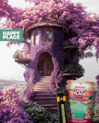 Happy Place - Sakura Grape - Disposable Vape - 2G