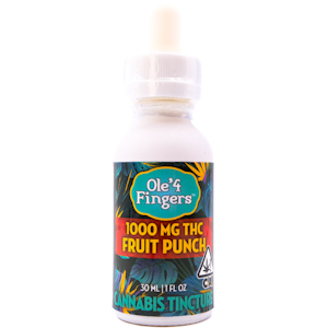 Ole' 4 Fingers - Fruit Punch 1000mg Tincture - Ole' 4 Fingers