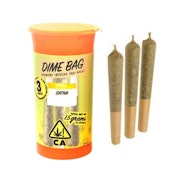 Dime Bag Berry Haze Diamond Infused 3pk Prerolls