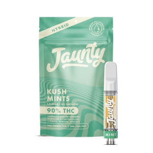 JAUNTY - Jaunty - Kush Mints - 1G - Indica Dominant - Cartridge 
