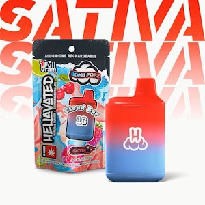 HELLAVATED - Hellavated Cloud Bar Bomb Pop 1g
