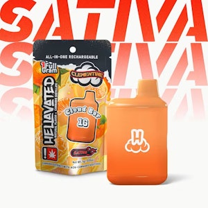 HELLAVATED - Hellavated Cloud Bar Clementine 1g