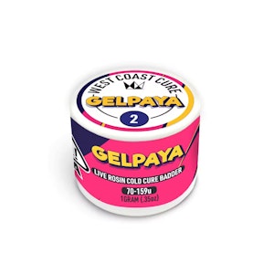 WEST COAST CURE - West Coast Cure - Concentrate - Rosin - Tier 3 - Gelpaya - 1G
