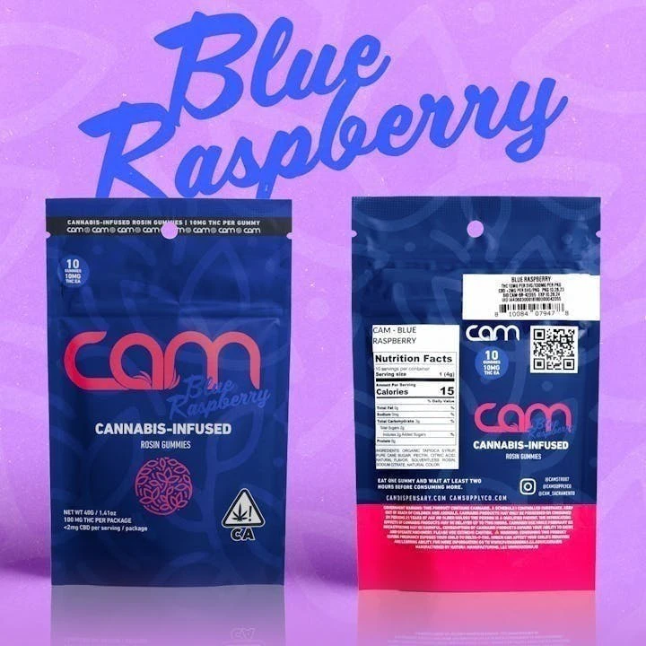 CAM - CAM - Edibles - Rosin - Blue Raspberry - 100mg Main Image