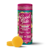 Good Tide | Passion Fruit Gummies 1:1:1 | DOH | 100mg THC 100mg CBD 100mg 100mg CBN