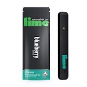Blueberry Headband All-in-One - 1g Hybrid Rechargeable/Disposable - Lime