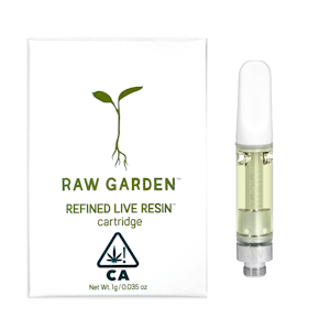 RAW GARDEN - Raw Garden | Funk N Fire refined live resin cart 1g | 85.60% THC