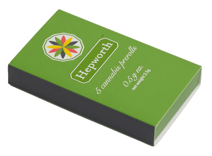 Hepworth - Hepworth 0.50g 5pk [2.5g] PreRoll Pack - Lemon Tree Main Image