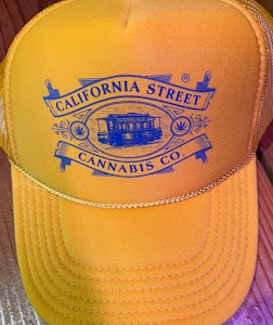 CALIFORNIA STREET CANNABIS CO - CSCC Trucker Hats (Yellow)