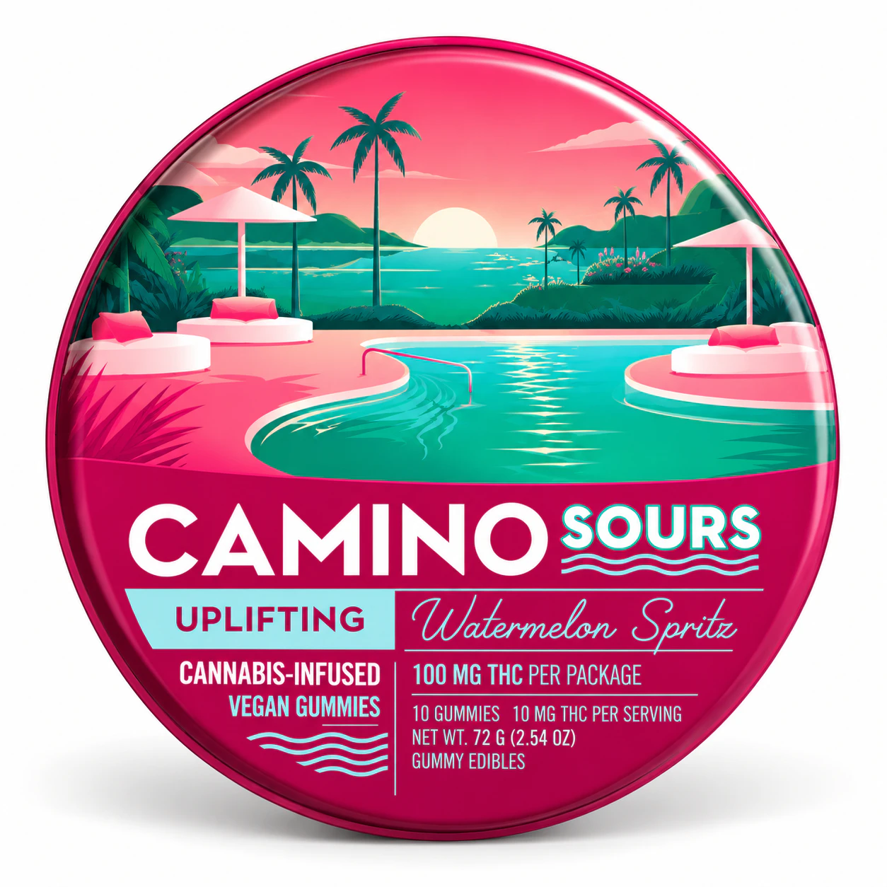 Camino - Camino | Sour Gummy | Watermelon Spritz | 10-pack Main Image
