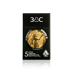3C FARMS - Preroll - Anunnaki OG - 5-Pack - 3.5G