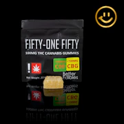 Fifty-One Fifty | THC+CBD+CBG Gummy | 100mg