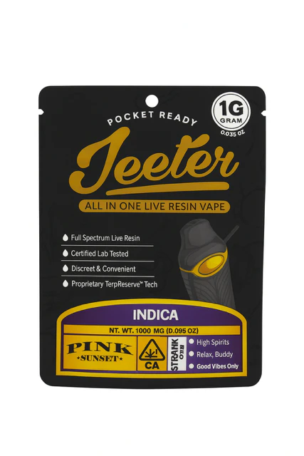 Jeeter - Jeeter - Pink Sunset - Live Resin AIO Vape - 1g Main Image