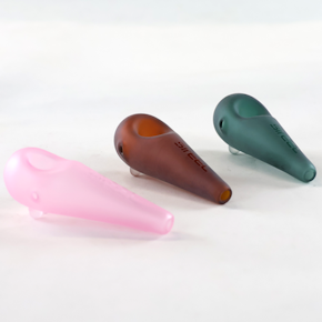 SirEEL - 4" Frosted Logo Cone Pipe