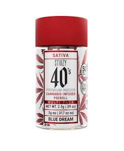 STIIIZY - Stiiizy - Blue Dream - 2.5g 5pk 40's Pre-Rolls