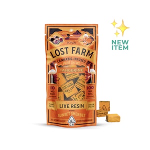 Lost Farm Tangerine Sunset Sherbet Chews [10 ct]
