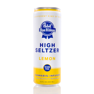 Pabst (PBR) - High Lemon - Infused Seltzer - 10mg