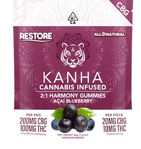 Acai Blueberry 2:1 CBG 100Mg