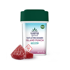 WANA - WANA QUICK ISLAND PUNCH INDICA GUMMY 100MG
