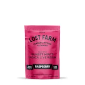 Lost Farm | Edibles | Raspberry Sunset Mintz | Live Resin | 10 pk 100mg