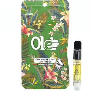 Ole' 4 Fingers - Strawberry Cough 1g Distillate Cart - Ole' 4 Fingers