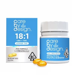 CARE BY DESIGN - 18:1 - Softgels - 18mg (30 capsules)