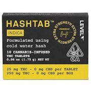 Level 250mg HashTab Indica