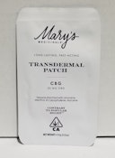 CBG 20mg Transdermal Patch - Mary's Medicinals