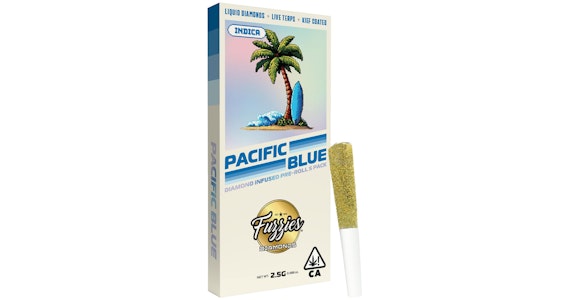 FUZZIES - Fuzzies - Pacific Blue Diamonds Infused Pre-Rolls - 5ct