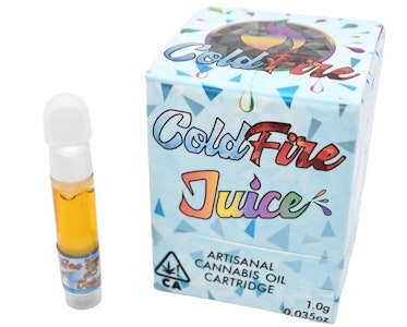 Cold Fire Juice - Heat Slush | 1g Cart | Cold Fire Juice x Seven Leaves