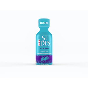 St. Ides - ST. IDES: Blue Raz 4oz Shot 100mg (H)