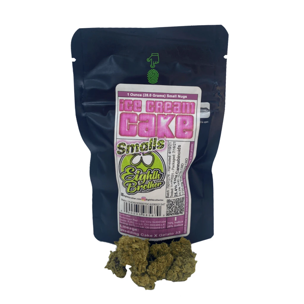 Eighth Brother - Eighth Brother Ice Cream Smalls Cake Flower 28.0g Main Image