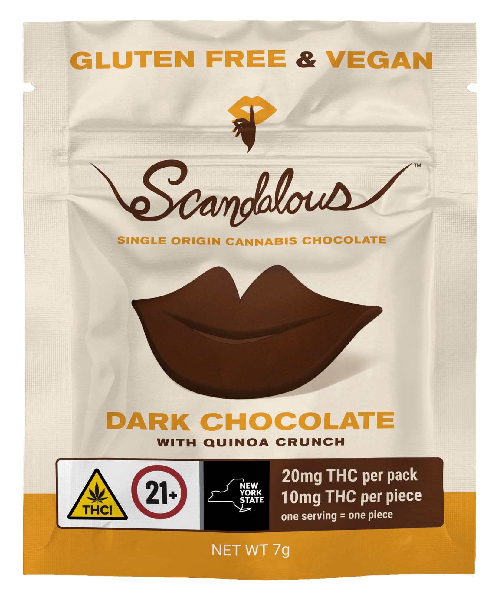 Dark Chocolate Lips | 2pk