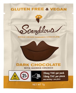 Scandalous - Dark Chocolate Lips | 2pk