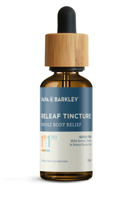 Papa & Barkley - 1:1 Releaf Tincture 15ml - Belmont Dispensary Menu ...