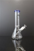 #30 Diamond Glass Bong with color mouthpiece