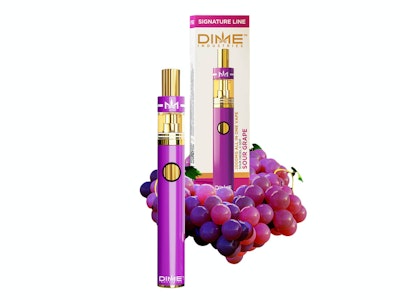 DIME INDUSTRIES - Dime - Sour Grape - 1g All-In-One Vape