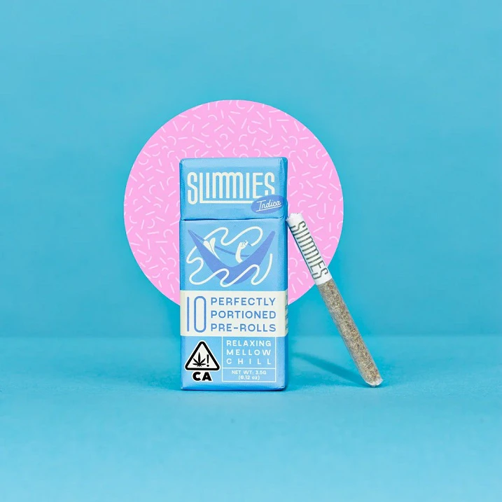 Slimmies - Slimmies Sweet Grape Joints 10pk Indica ( 3.5g Indoor Flwr ) Main Image
