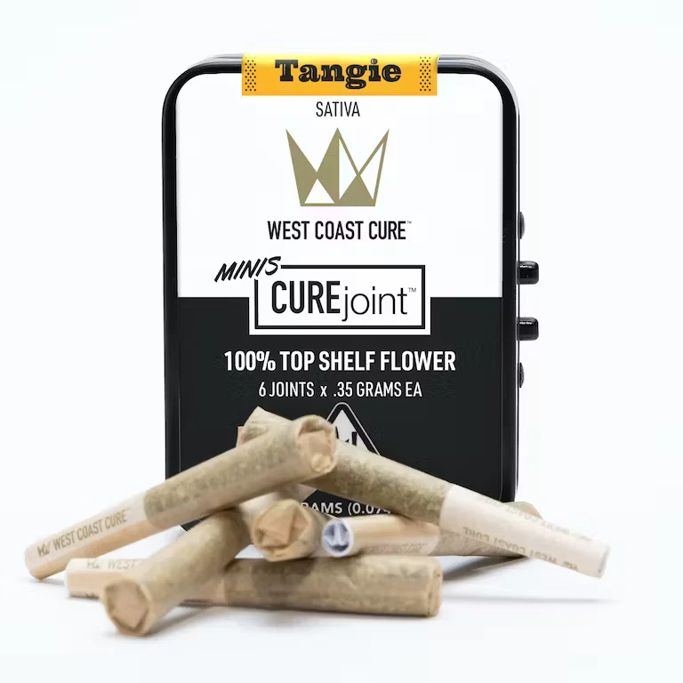 West Coast Cure - WCC - Prerolls - Tangie - CUREjoint - 6PK - 2.1G Main Image